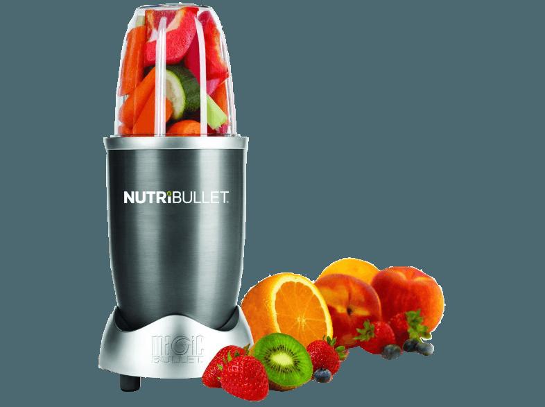 NUTRIBULLET Basis Starting Kit Standmixer Grau (600 Watt, 0.7 Liter), NUTRIBULLET, Basis, Starting, Kit, Standmixer, Grau, 600, Watt, 0.7, Liter,