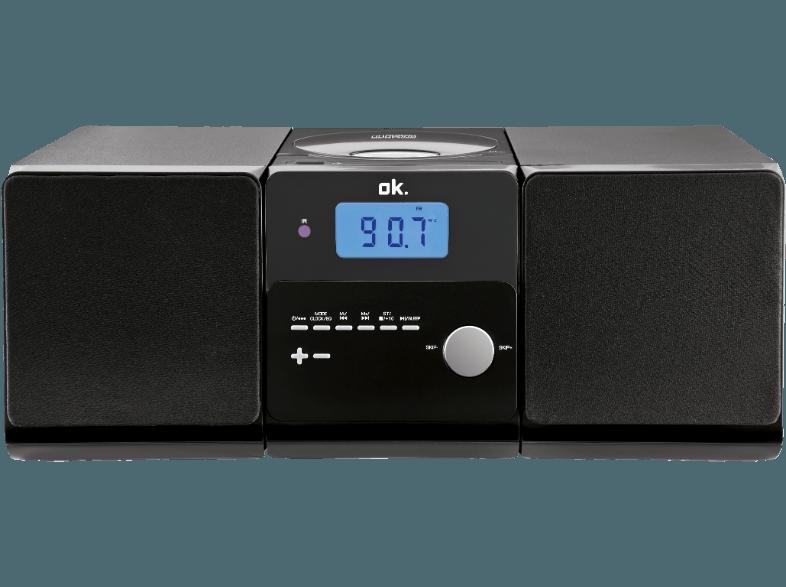 OK. OMH 450 BT-B Micro HiFi System (USB, CD, CD-RW, Schwarz), OK., OMH, 450, BT-B, Micro, HiFi, System, USB, CD, CD-RW, Schwarz,