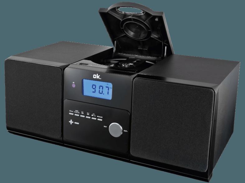 OK. OMH 450 BT-B Micro HiFi System (USB, CD, CD-RW, Schwarz)