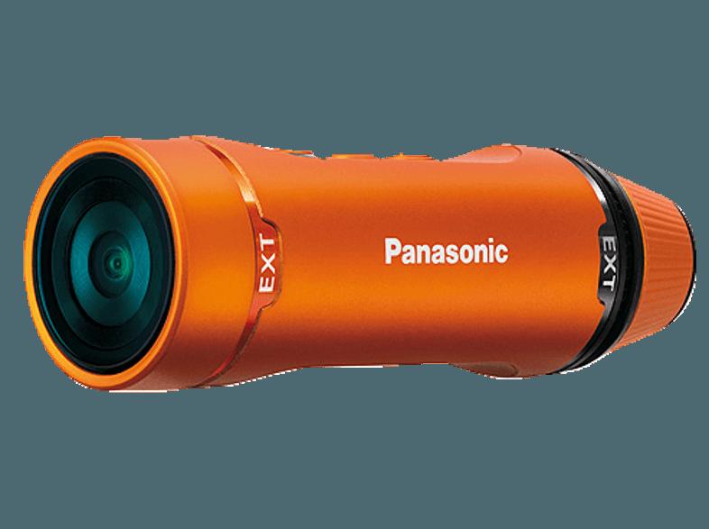 PANASONIC HX-A1 ME-D Actioncam Orange (Wasserdicht bis: bis zu 1.5 m, MOS, WLAN), PANASONIC, HX-A1, ME-D, Actioncam, Orange, Wasserdicht, bis:, bis, 1.5, m, MOS, WLAN,