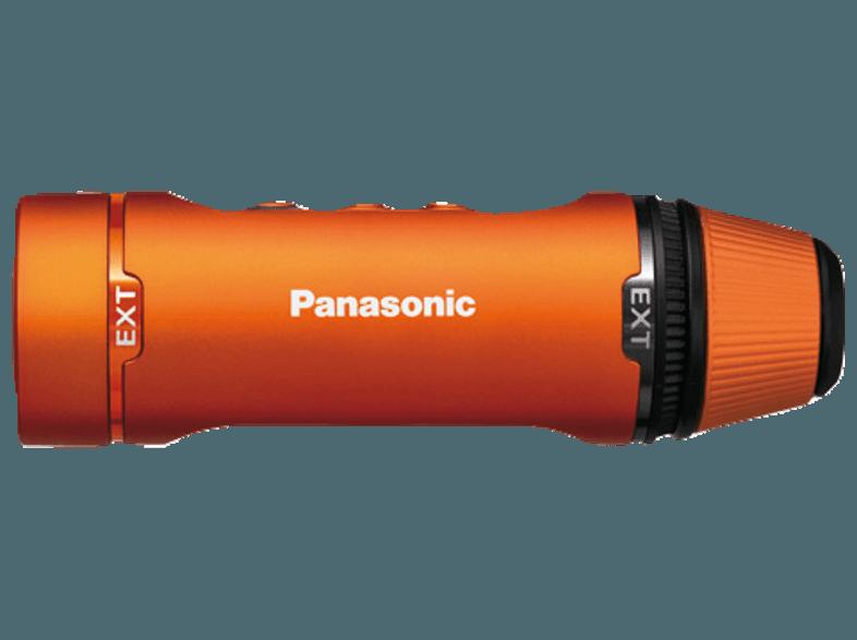 PANASONIC HX-A1 ME-D Actioncam Orange (Wasserdicht bis: bis zu 1.5 m, MOS, WLAN)