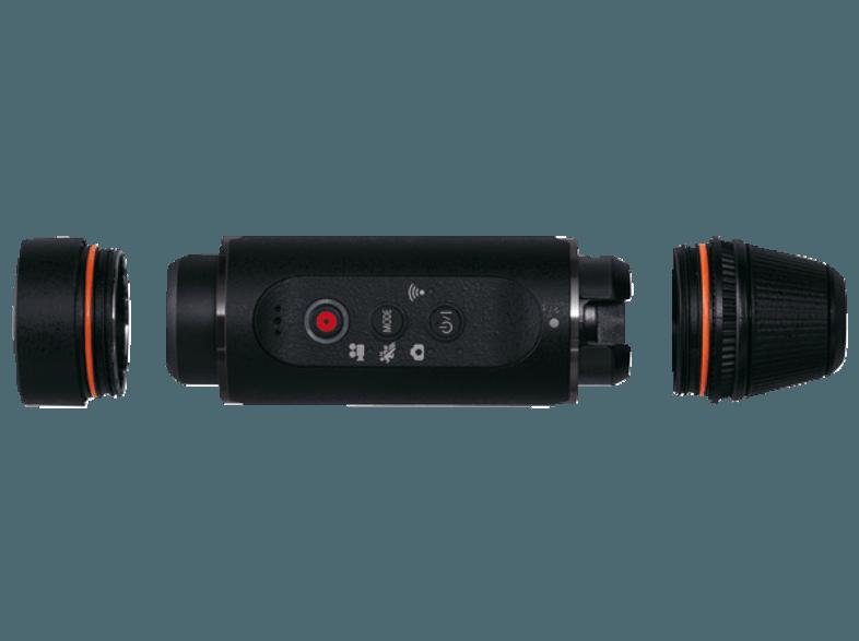 PANASONIC HX-A1 ME-K Actioncam Schwarz (Wasserdicht bis: bis zu 1.5 m, MOS, WLAN), PANASONIC, HX-A1, ME-K, Actioncam, Schwarz, Wasserdicht, bis:, bis, 1.5, m, MOS, WLAN,