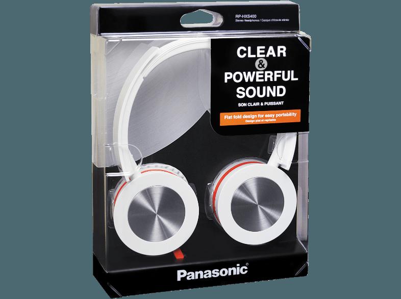 PANASONIC RP-HXS400 E-W Kopfhörer Weiß, PANASONIC, RP-HXS400, E-W, Kopfhörer, Weiß