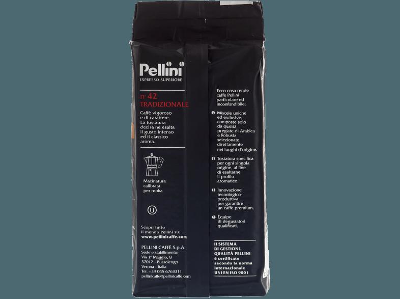 PELLINI CAFFEE Tradizionale Röstkaffee gemahlen, PELLINI, CAFFEE, Tradizionale, Röstkaffee, gemahlen