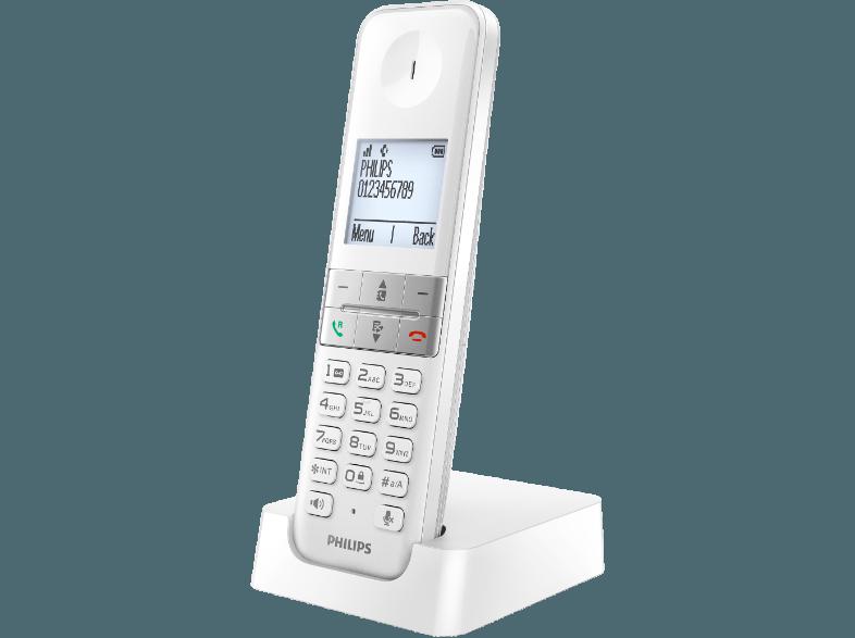 PHILIPS D4501W/39 Schnurloses Telefon