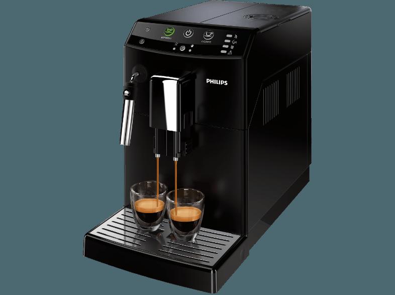 PHILIPS HD 8821/01 Serie 3000 Panarello Kaffeevollautomat (Keramikmahlwerk, 1.8 Liter, Schwarz)