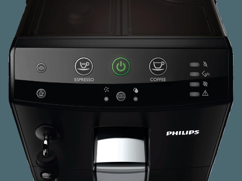 PHILIPS HD 8821/01 Serie 3000 Panarello Kaffeevollautomat (Keramikmahlwerk, 1.8 Liter, Schwarz)