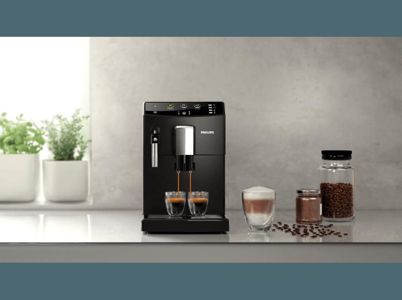 PHILIPS HD 8821/01 Serie 3000 Panarello Kaffeevollautomat (Keramikmahlwerk, 1.8 Liter, Schwarz), PHILIPS, HD, 8821/01, Serie, 3000, Panarello, Kaffeevollautomat, Keramikmahlwerk, 1.8, Liter, Schwarz,