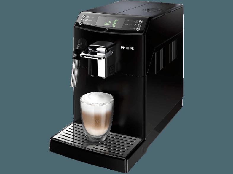 PHILIPS HD 8841/01 Serie 4000 Panarello Kaffeevollautomat (Keramikmahlwerk, 1.8 Liter, Schwarz)