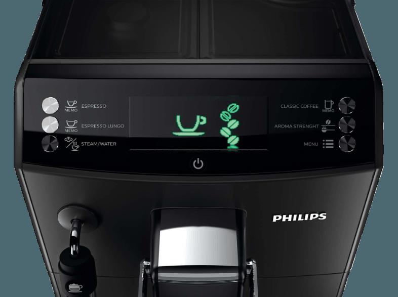 PHILIPS HD 8841/01 Serie 4000 Panarello Kaffeevollautomat (Keramikmahlwerk, 1.8 Liter, Schwarz), PHILIPS, HD, 8841/01, Serie, 4000, Panarello, Kaffeevollautomat, Keramikmahlwerk, 1.8, Liter, Schwarz,