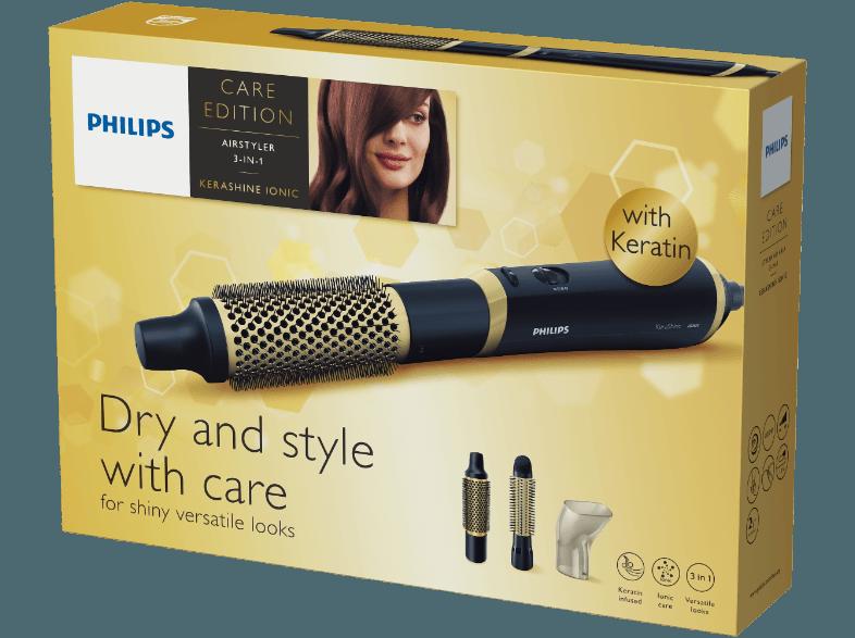 PHILIPS HP 8667/00 Warmluftbürste Keratin