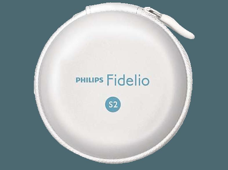 PHILIPS S2/00 Fidelio Kopfhörer HellBlau