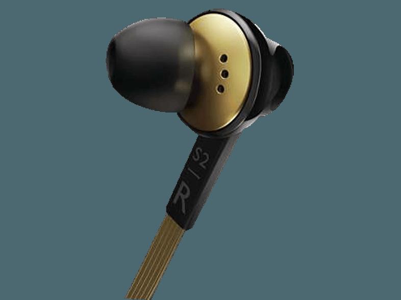 PHILIPS S2/00 Kopfhörer Schwarz/Gold