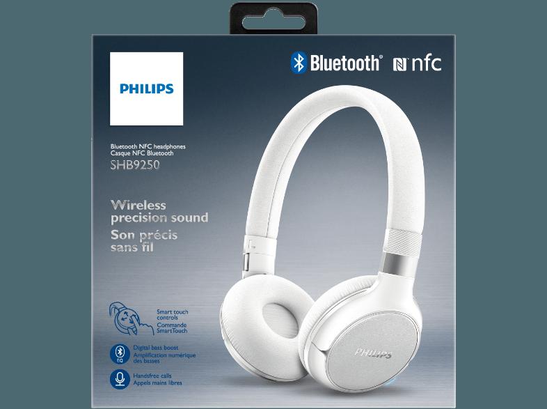 PHILIPS SHB 9250WT/00 Kopfhörer Weiß