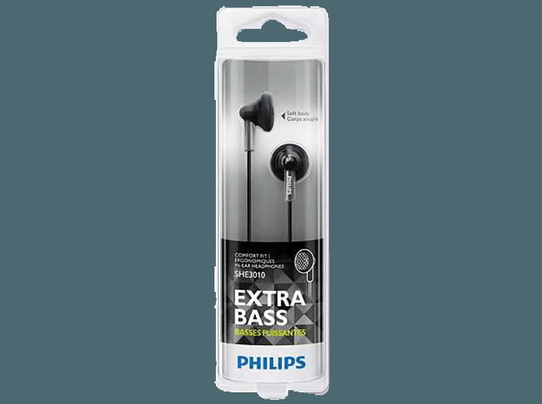 PHILIPS SHE 3010BK/00 Kopfhörer Grau