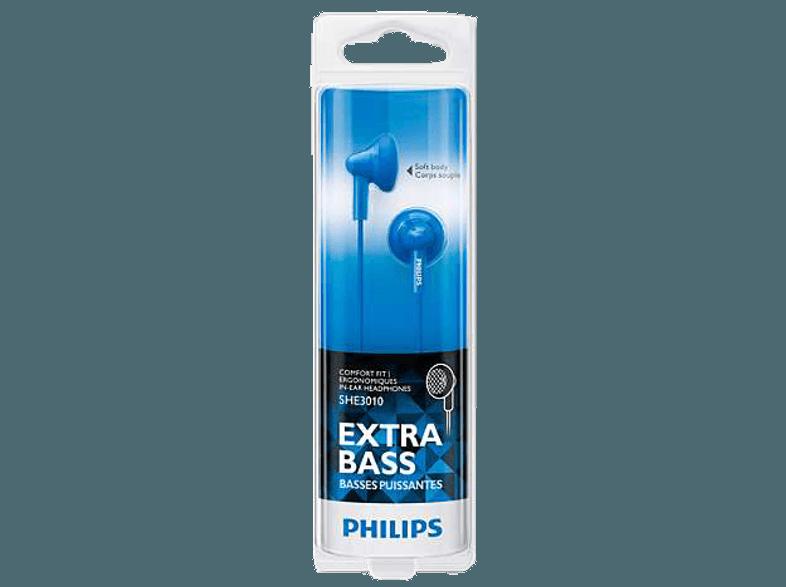 PHILIPS SHE 3010BL/00 Kopfhörer Blau