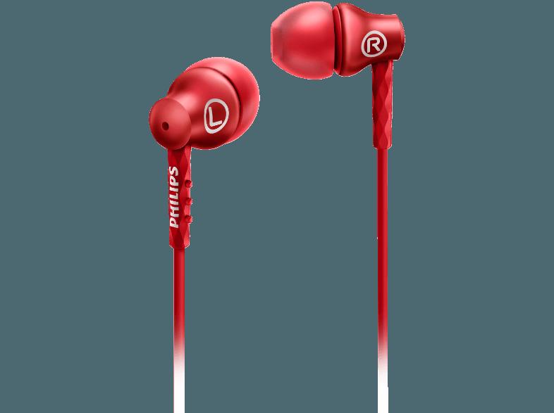 PHILIPS SHE 8100RD/00 Kopfhörer Rot