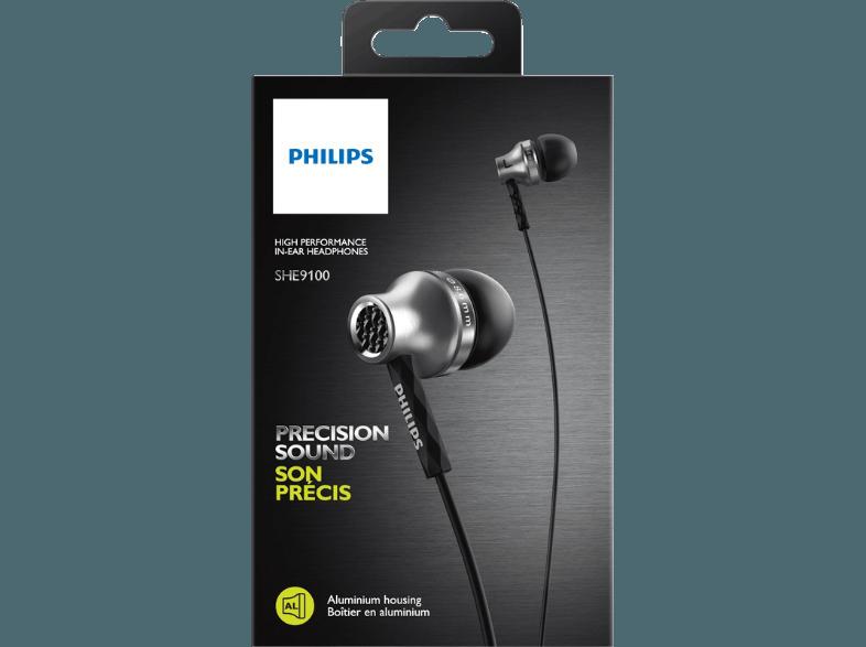 PHILIPS SHE 9100/00 Kopfhörer Silber, PHILIPS, SHE, 9100/00, Kopfhörer, Silber