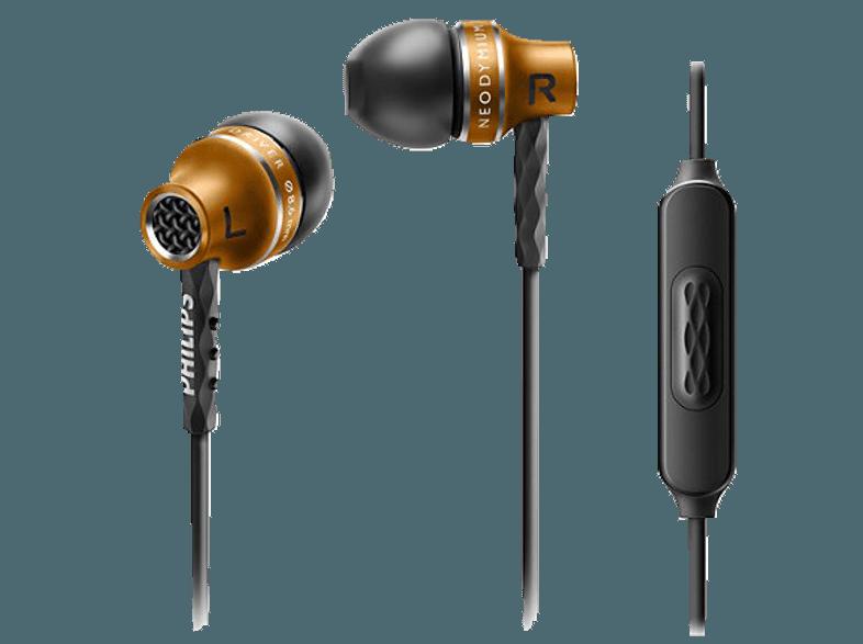 PHILIPS SHE 9105/00 Kopfhörer Schwarz, bronze