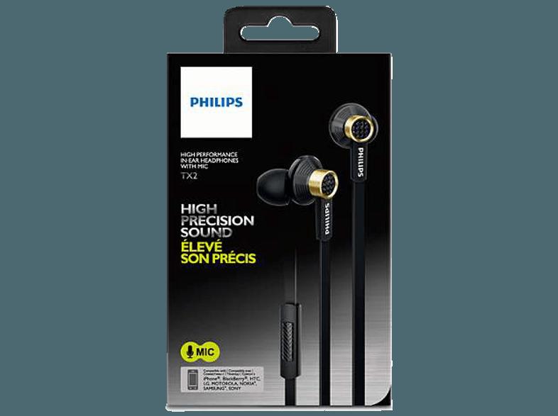 PHILIPS TX2BK/00 Kopfhörer Schwarz, PHILIPS, TX2BK/00, Kopfhörer, Schwarz