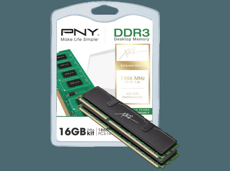 PNY K-DIM16GN14900/3-BX DIMM Arbeitsspeicher 16 GB