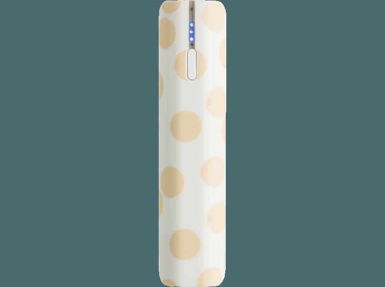 PNY P-B2600-1-PGD-RB PowerPack, Powerbank, Ersatzbatterie, Ersatzakku, mobiles laden 2600 mAh Dots-Design, PNY, P-B2600-1-PGD-RB, PowerPack, Powerbank, Ersatzbatterie, Ersatzakku, mobiles, laden, 2600, mAh, Dots-Design