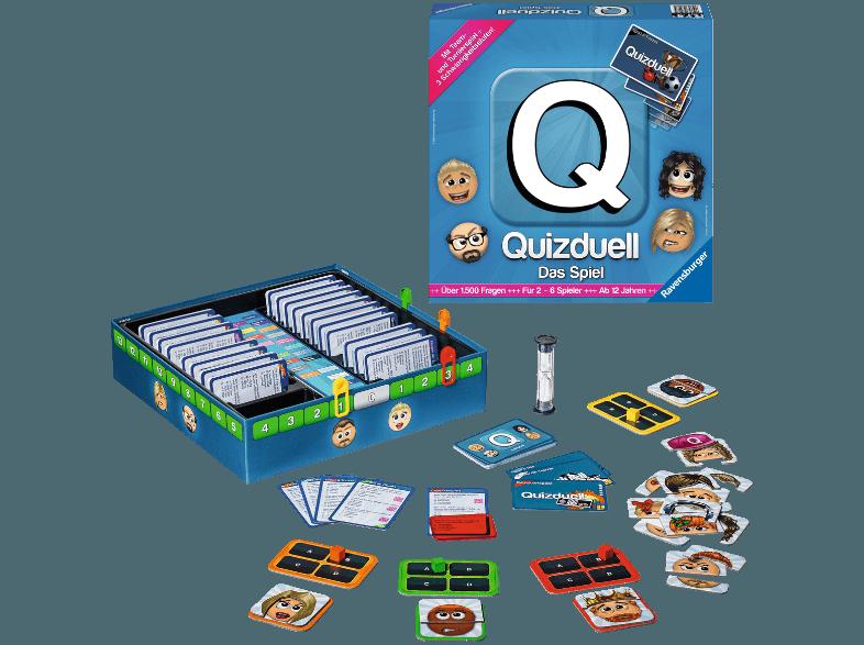 RAVENSBURGER 272075 Quizduell - Das Spiel, RAVENSBURGER, 272075, Quizduell, Spiel