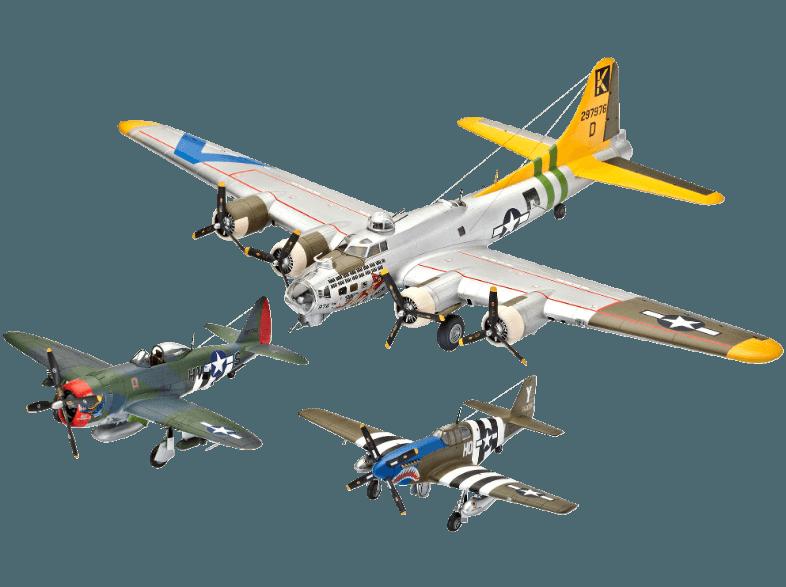 REVELL 05794 U.S. Legends 8th Air Geschenkset Mehrfarbig