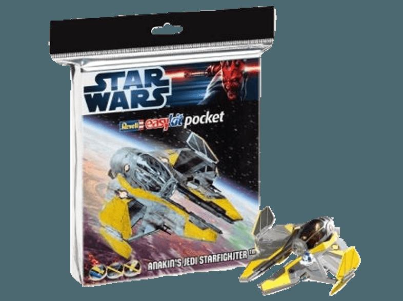 REVELL 06720 Anakin's Jedi Starfighter Pocket Grau, Gelb, REVELL, 06720, Anakin's, Jedi, Starfighter, Pocket, Grau, Gelb