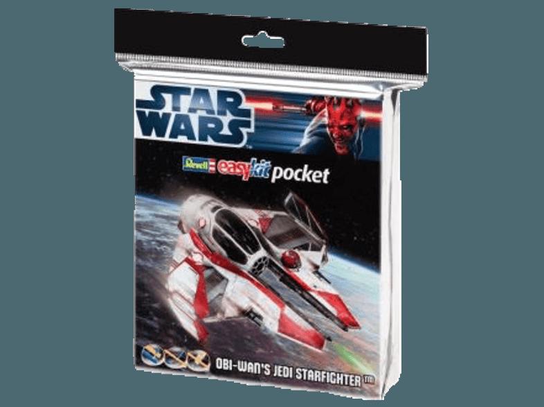 REVELL 06721 Obi Wan's Jedi Starfighter Pocket Weiß, Rot