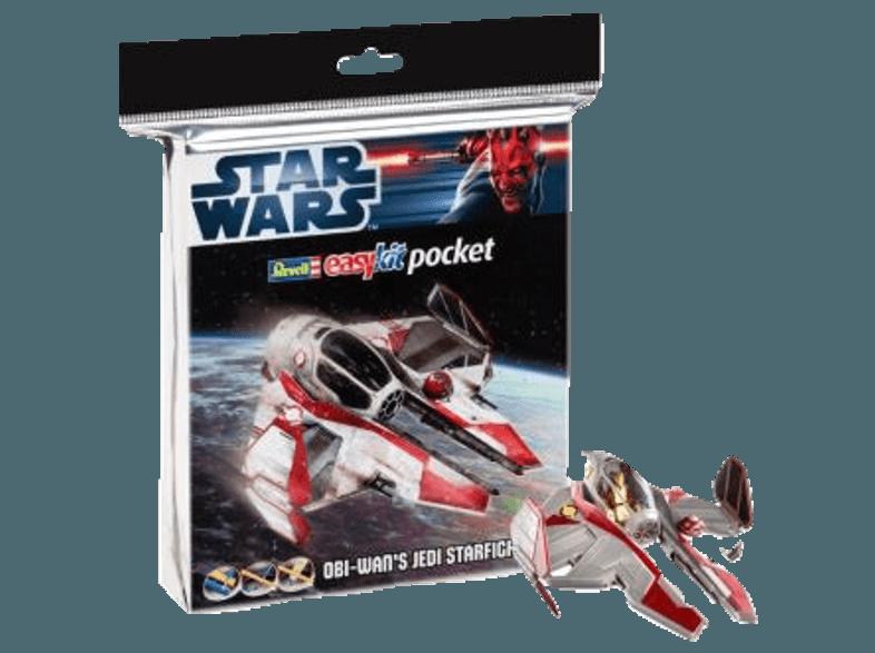 REVELL 06721 Obi Wan's Jedi Starfighter Pocket Weiß, Rot