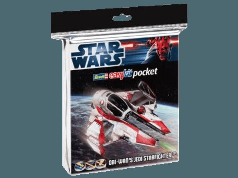 REVELL 06721 Obi Wan's Jedi Starfighter Pocket Weiß, Rot