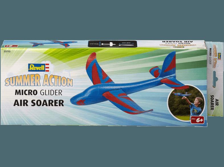 REVELL 23713 Micro Glider Air Soarer Blau, Rot