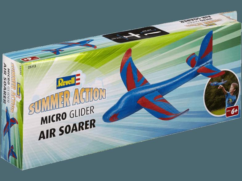 REVELL 23713 Micro Glider Air Soarer Blau, Rot