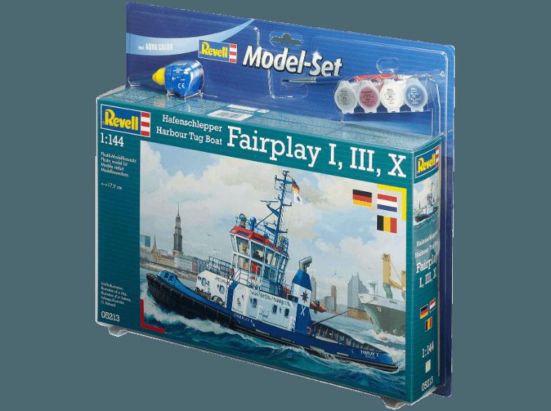 REVELL 65213 Harbour Tug Boot Schwarz