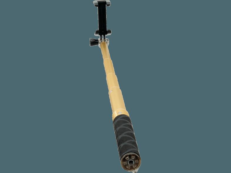 ROLLEI 22558 4 Style Einbein Selfiestick, Gold, (Ausziehbar bis 450 mm), ROLLEI, 22558, 4, Style, Einbein, Selfiestick, Gold, Ausziehbar, bis, 450, mm,