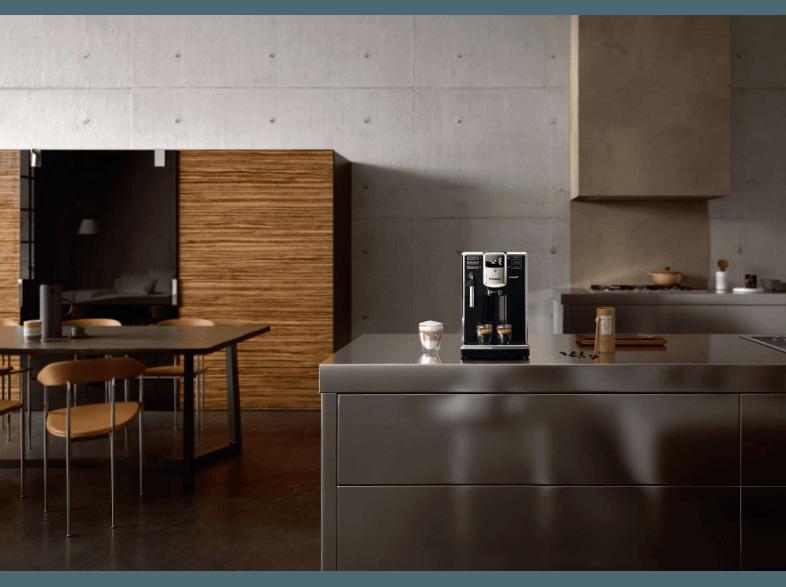 SAECO HD 8911/01 Incanto Kaffeevollautomat (Keramikmahlwerk, 1.8 Liter, Schwarz)