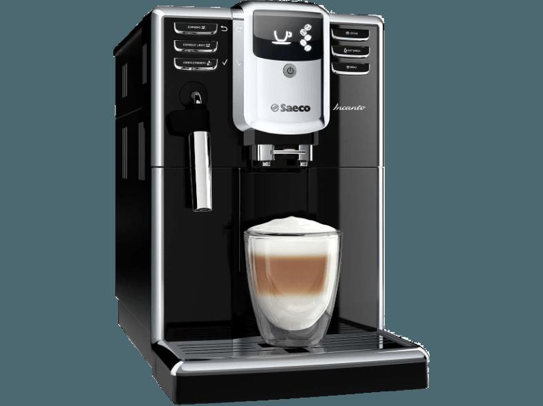 SAECO HD 8911/01 Incanto Kaffeevollautomat (Keramikmahlwerk, 1.8 Liter, Schwarz)