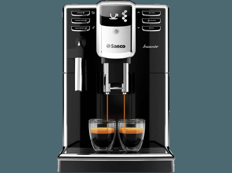 SAECO HD 8911/01 Incanto Kaffeevollautomat (Keramikmahlwerk, 1.8 Liter, Schwarz)