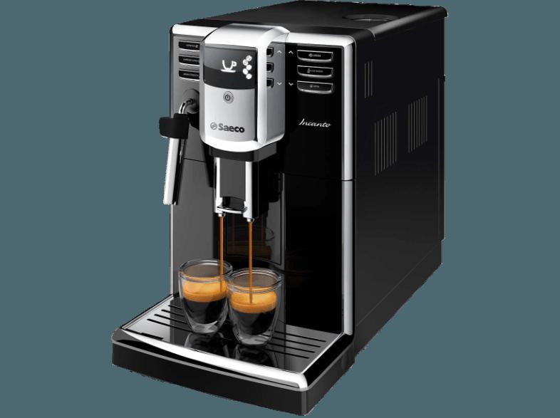 SAECO HD 8911/01 Incanto Kaffeevollautomat (Keramikmahlwerk, 1.8 Liter, Schwarz), SAECO, HD, 8911/01, Incanto, Kaffeevollautomat, Keramikmahlwerk, 1.8, Liter, Schwarz,