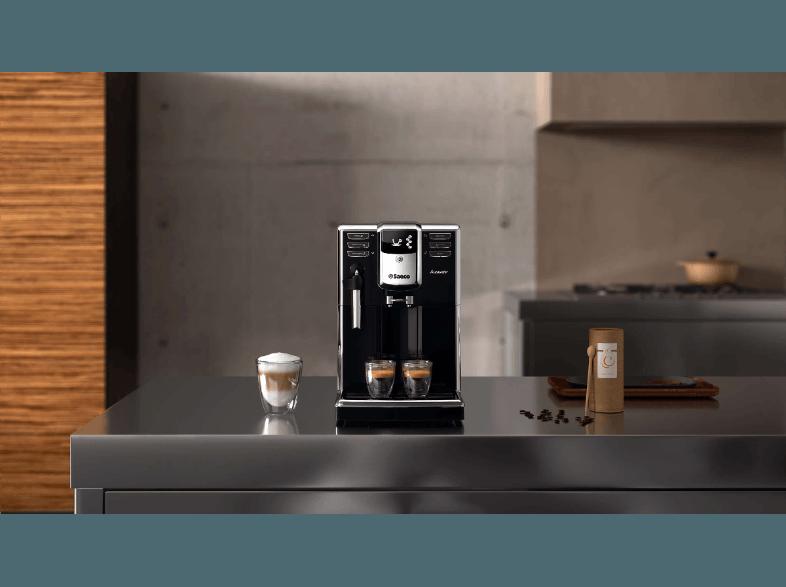 SAECO HD 8911/01 Incanto Kaffeevollautomat (Keramikmahlwerk, 1.8 Liter, Schwarz)