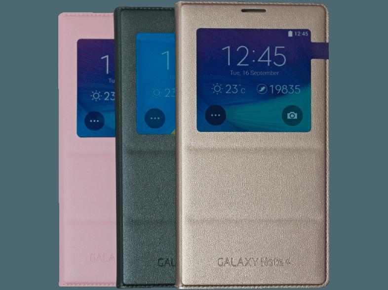 SAMSUNG EF-CN910BCEGWW S-View Cover Handytasche Galaxy Note 4