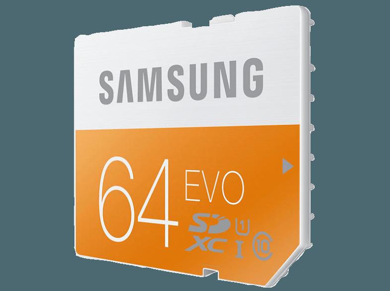 SAMSUNG SDXC Speicherkarte 64 GB MB-SP64D-EU , Class 10, 64 GB