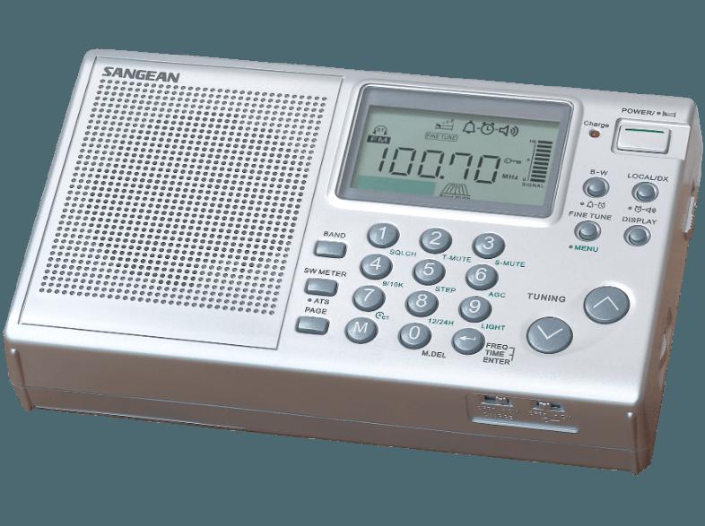 SANGEAN ATS-405  (AM / MW / UKW, Silber)