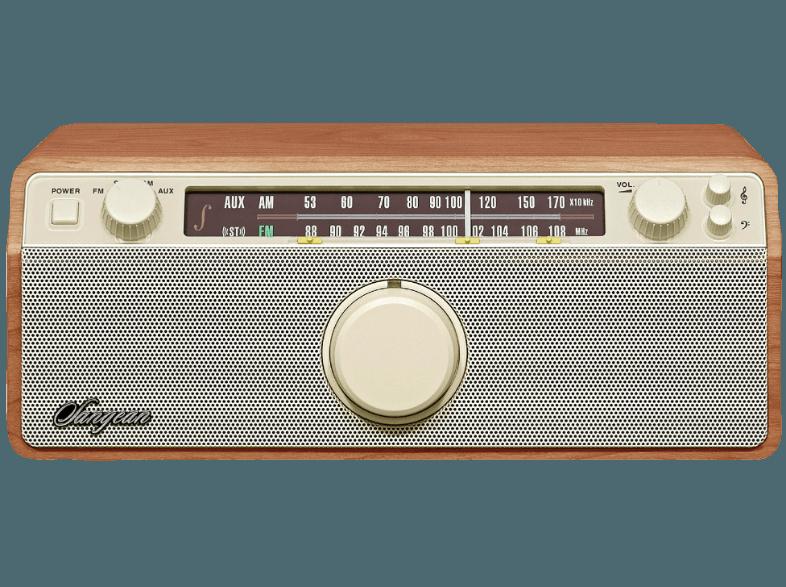 SANGEAN WR-12 Radio (Analog Tuner, FM, MW, Wallnuss)