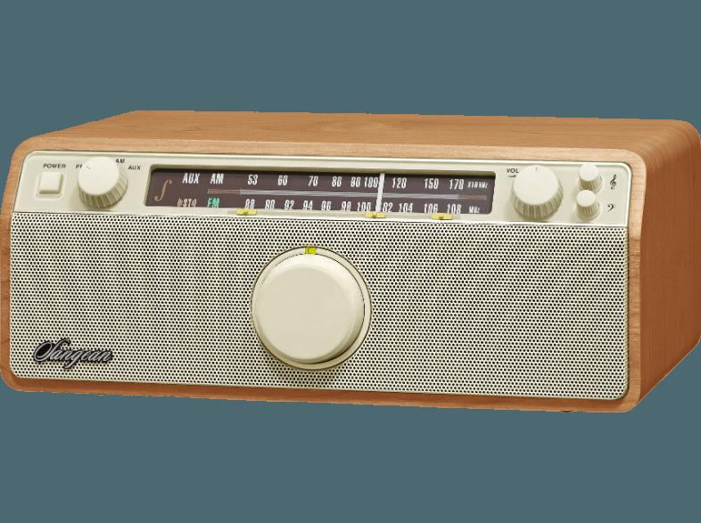 SANGEAN WR-12 Radio (Analog Tuner, FM, MW, Wallnuss)