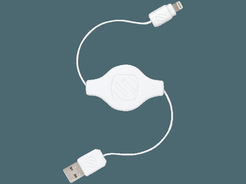 SCOSCHE strikeLINE Retractable Sync Cable für Lightning, SCOSCHE, strikeLINE, Retractable, Sync, Cable, Lightning