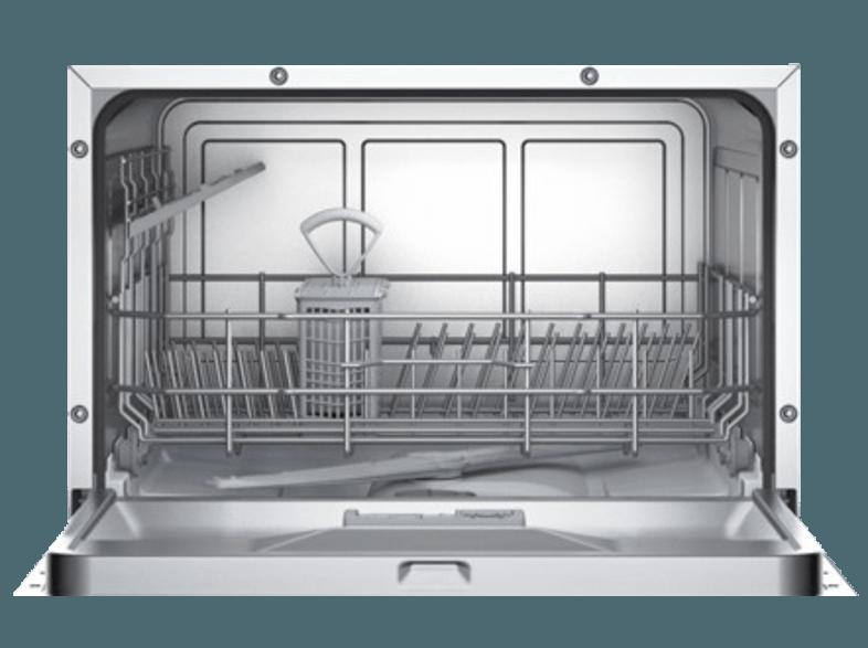 SIEMENS SK 26 E 221 EU Geschirrspüler (A , 551 mm breit, 48 dB (A), Weiß)