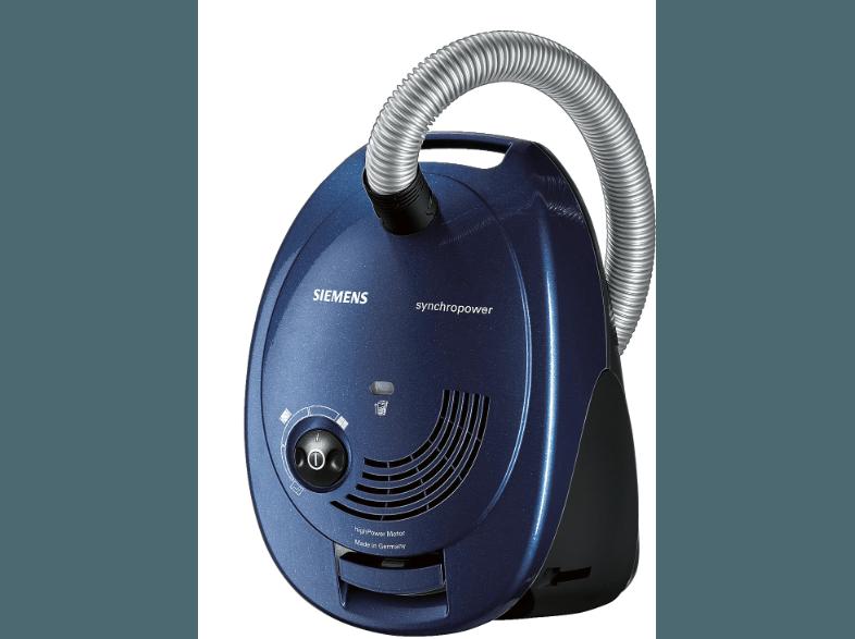 SIEMENS VS 06 B 1110 Synchropower (Bodenstaubsauger, Hygienefilter, B, Moonlightblau)