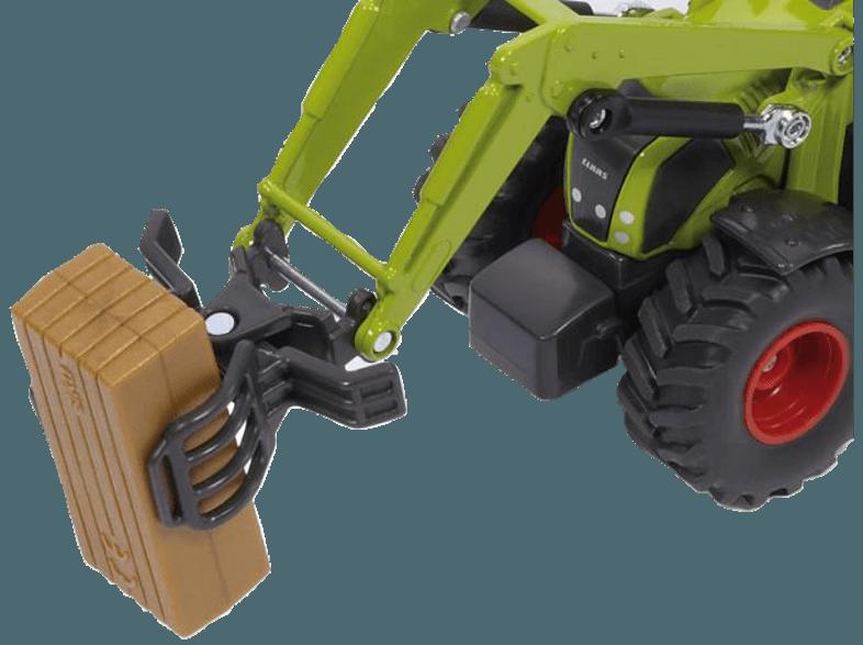 SIKU 1946 Traktor mit Quaderballen Grün